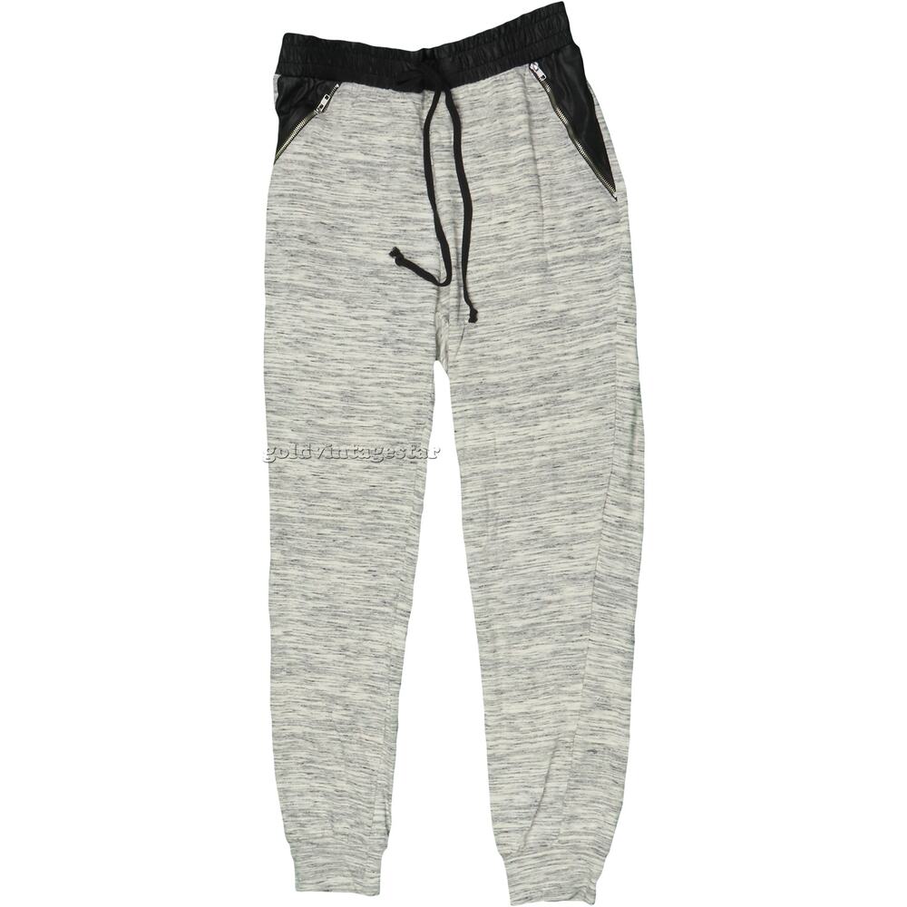 Potter's Pot Heathered Gray Jogger Sweatpants Pants Size S Waist 26